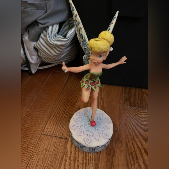 Jim Shore Disney Traditions "Tinkerbell's Winter Wonderland" — Read About Her. - Picture 1 of 13
